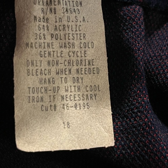 Vintage Plaid Skirt – Size 18 – Made in USA – Dark Academia Preppy Classic - Picture 6 of 6